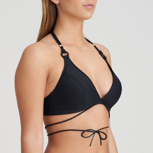 Triangle Haut De Bikini Rembourré Noir – Collection Dahu Par Marie Jo