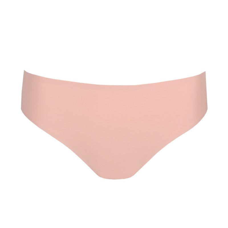 Slip Brésilien Powder Rose En Microfibre Respirant - Modèle Figuras, Confort Et Élégance N°348