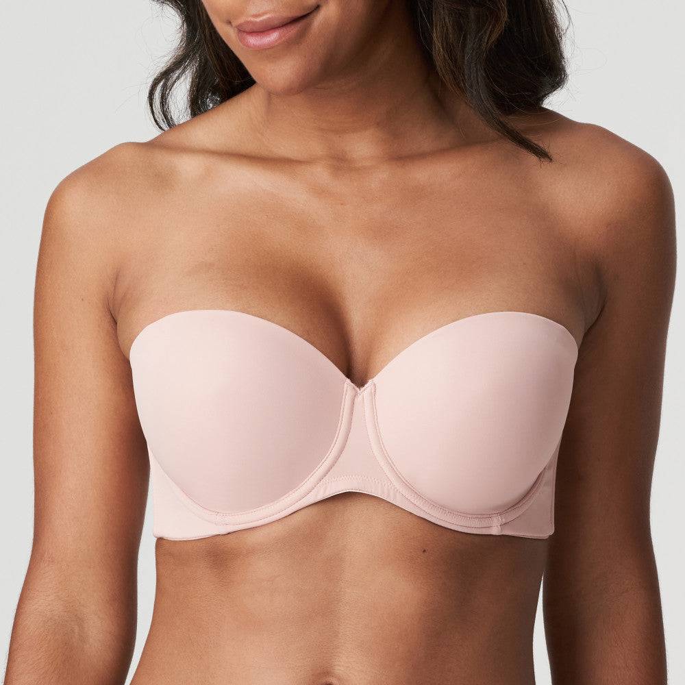 Soutien-Gorge Bandeau Femme Rembourré Sans Bretelles - Confort Et Maintien -N°96