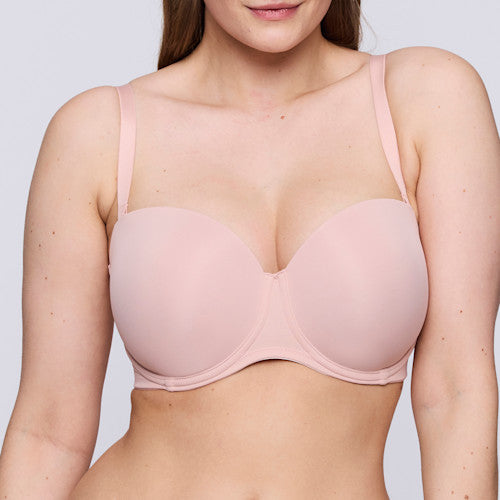 Soutien-Gorge Bandeau Femme Rembourré Sans Bretelles - Confort Et Maintien -N°96