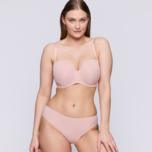 Soutien-Gorge Bandeau Femme Rembourré Sans Bretelles - Confort Et Maintien -N°96