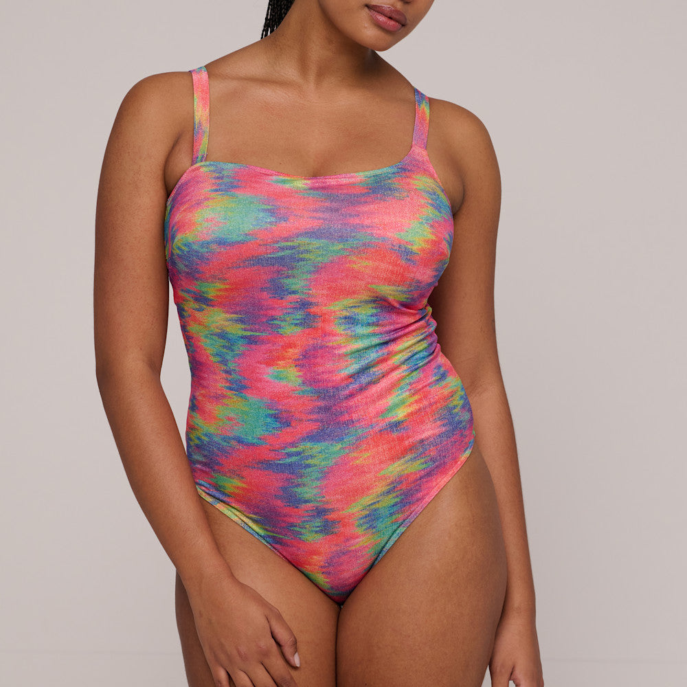 Une-Pièce Maillot Swim Cairo Imprimé Multicolore PrimaDonna  – Élégance Et Confort, Eté Chaud-N°156
