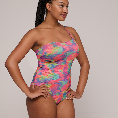 Une-Pièce Maillot Swim Cairo Imprimé Multicolore PrimaDonna  – Élégance Et Confort, Eté Chaud-N°156