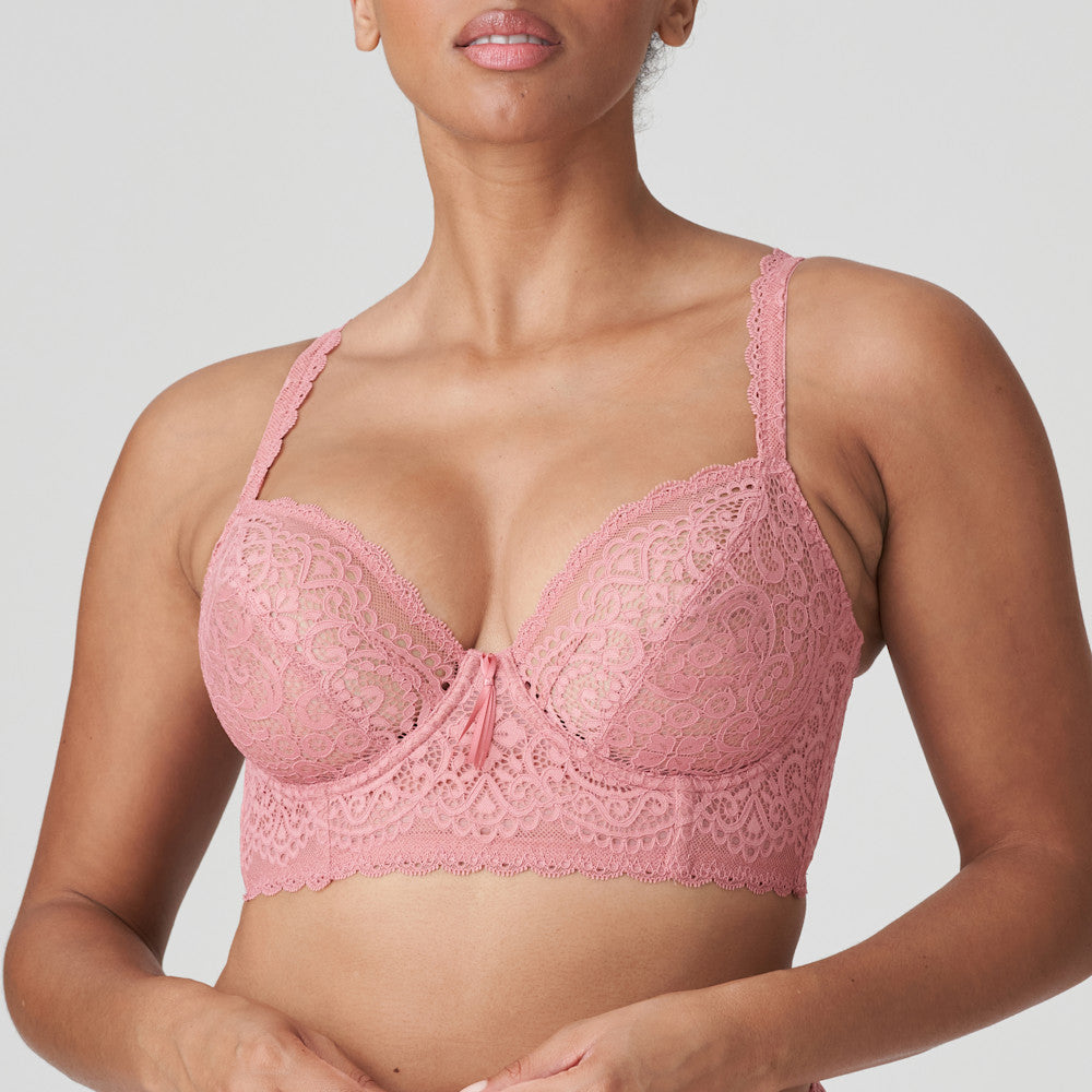 Soutien-gorge bustier à décolleté plongeant sexy  Suns et Melba- Confort et maintien Twist I Do -N°117
