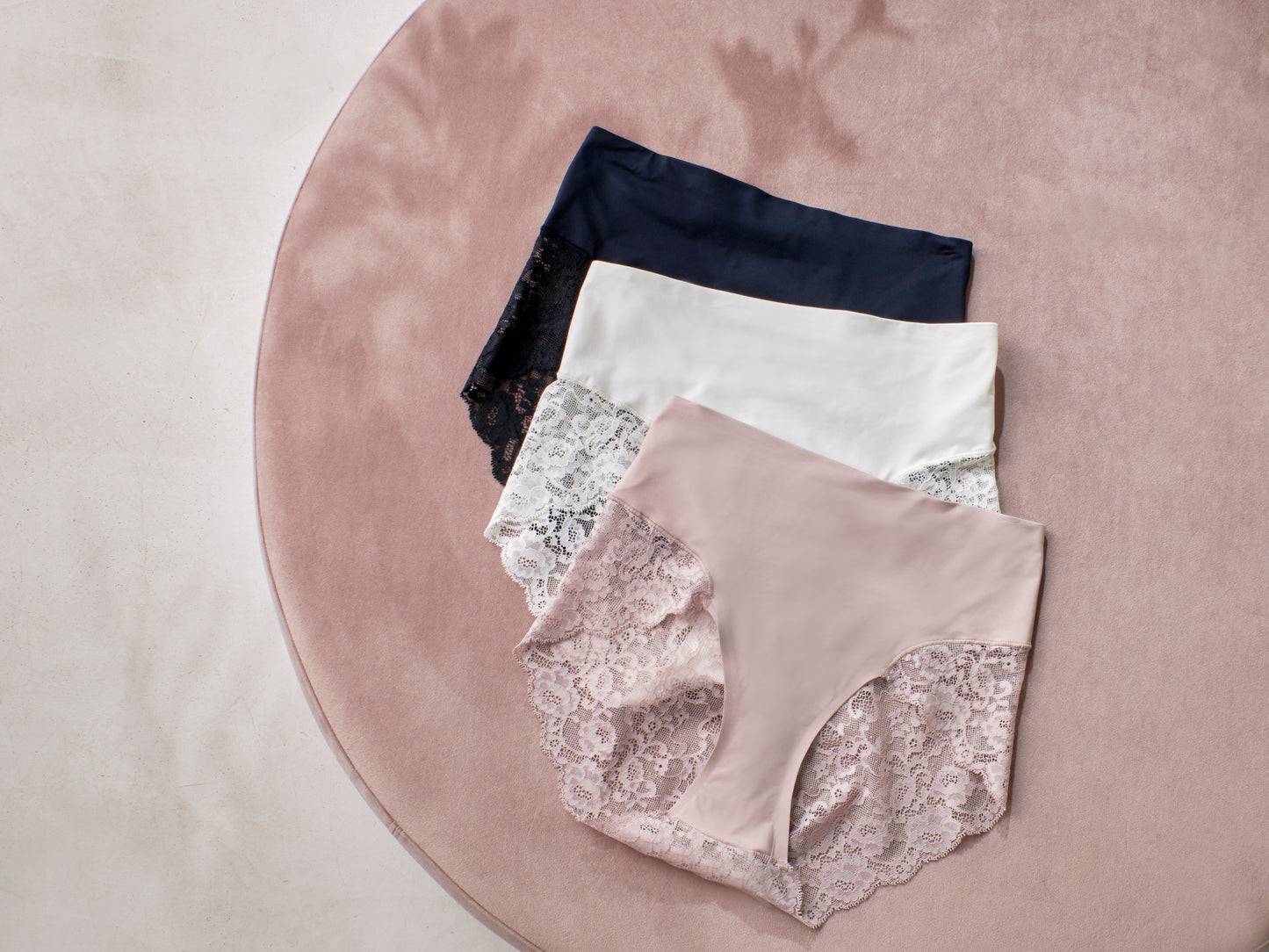 Slip Taille Haute Naturel Color Studio Confort et Affinement -N°380