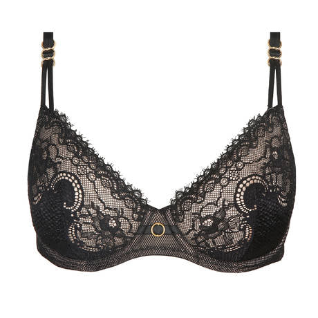 Soutien-Gorge Emboîtant En Dentelle Raffinée Confort Et Élégance -N°151